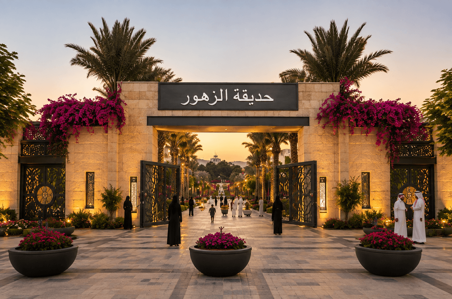 حديقة الزهور